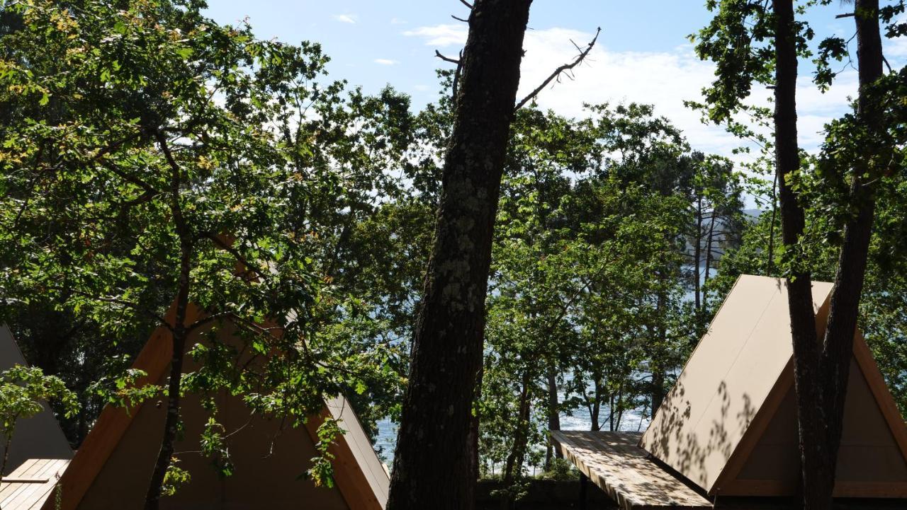 Amaraxe Ecoglamping Hotel Minortos Bagian luar foto